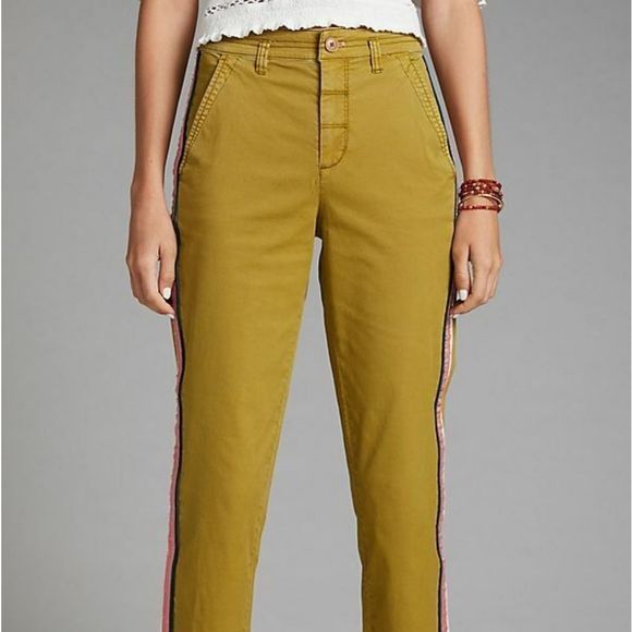 Pilcro and the Letterpress Pants - Pilcro the east Chino ankle pants